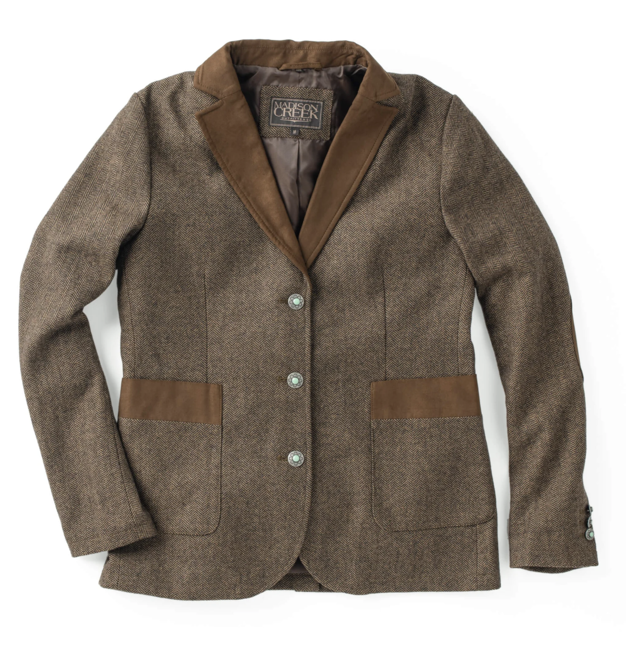 Katmai Herringbone Wool Blazer