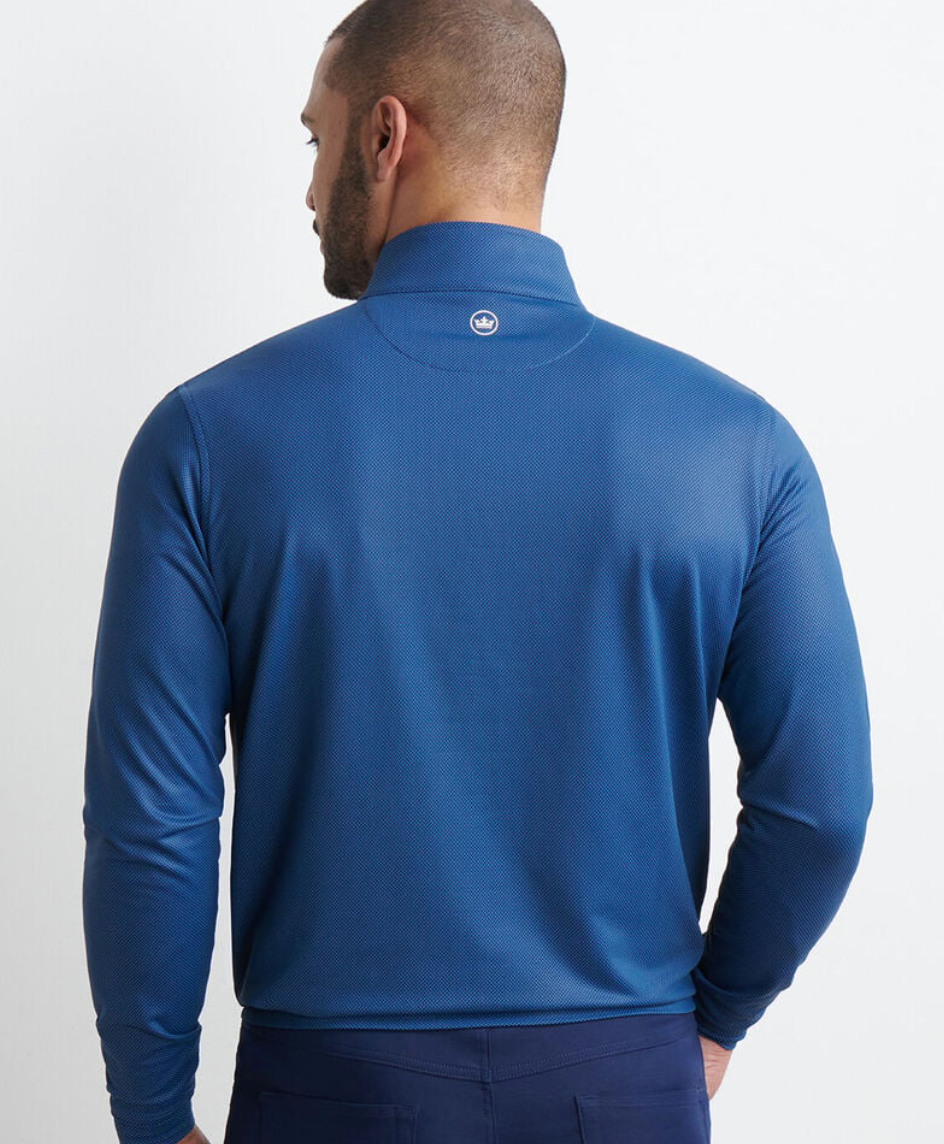 Crown Sport-Perth Birdseye Performance Quarter-Zip