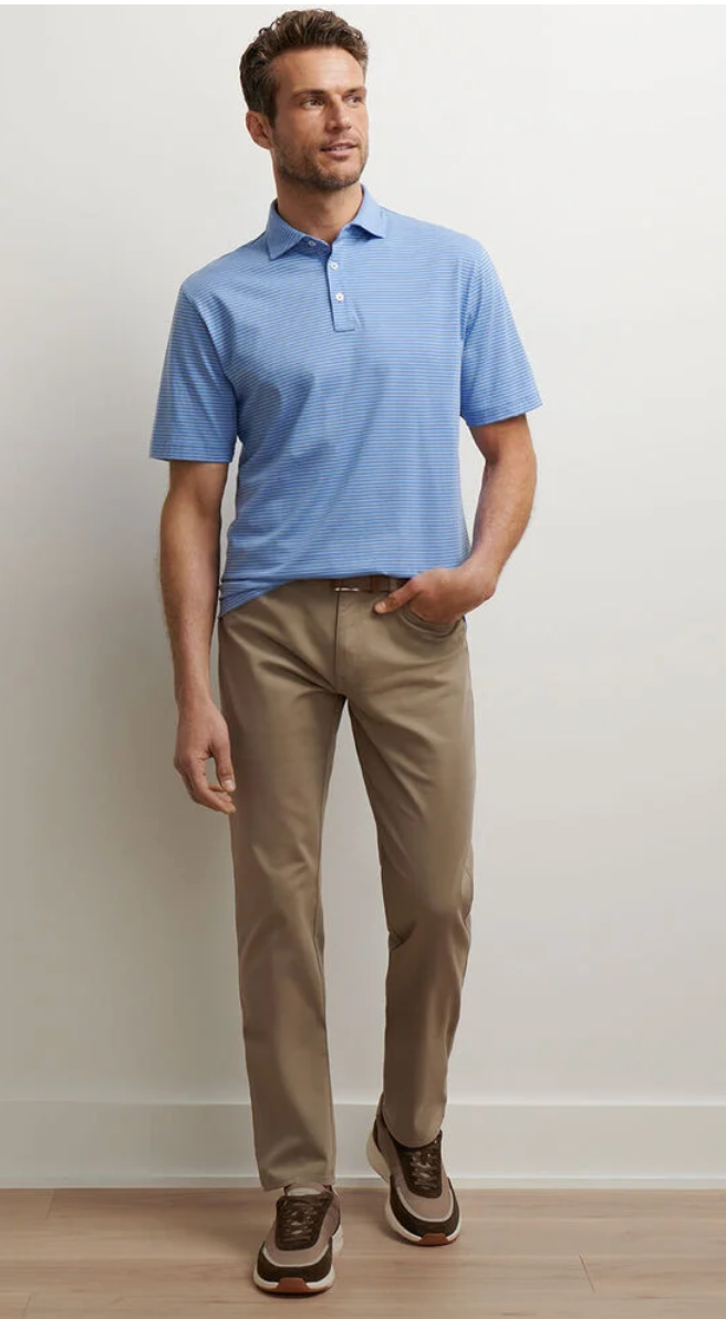 Crown-Signature Sateen Five-Pocket Pant