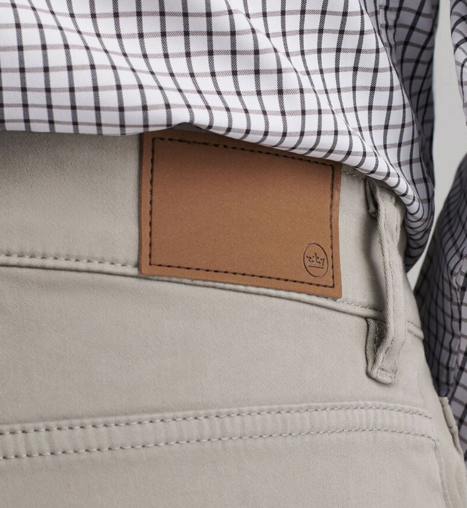 Crown-Signature Sateen Five-Pocket Pant