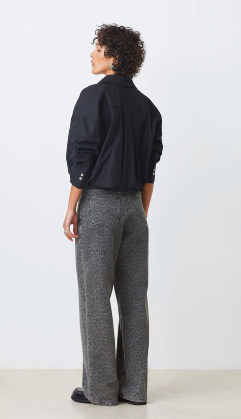 Lenzo-Organic Cotton Wrap Blouse