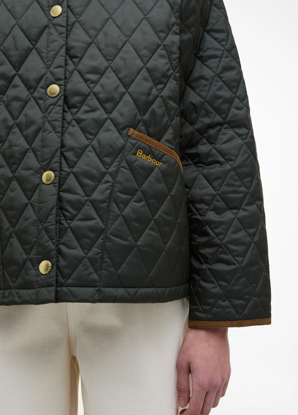 Icons Cropped Liddesdale Quilted Jacket