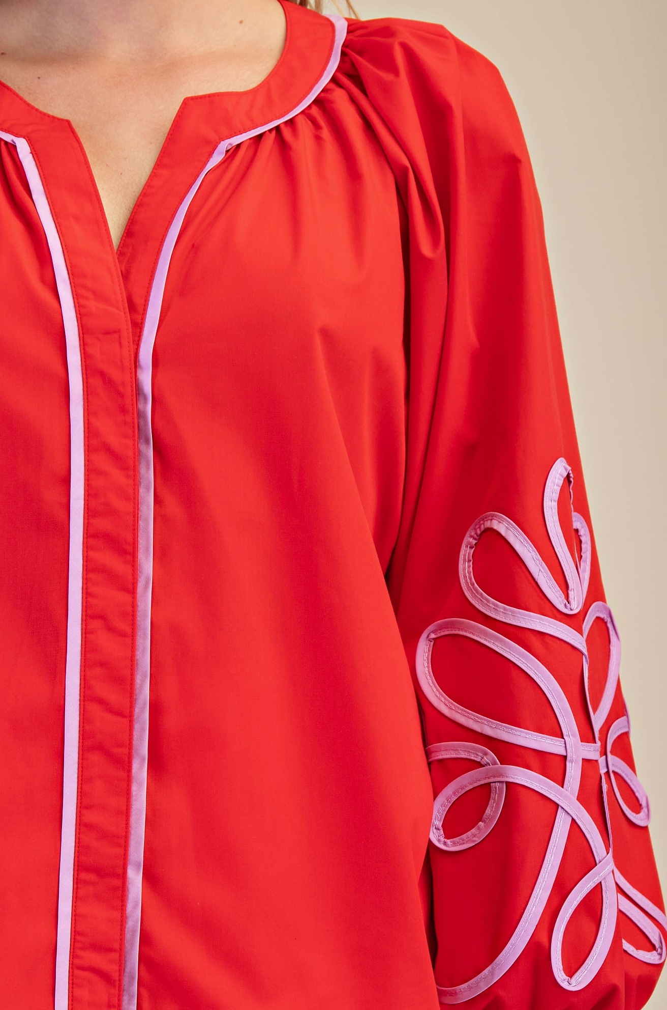 The Lola Embroidered detailed Blouse