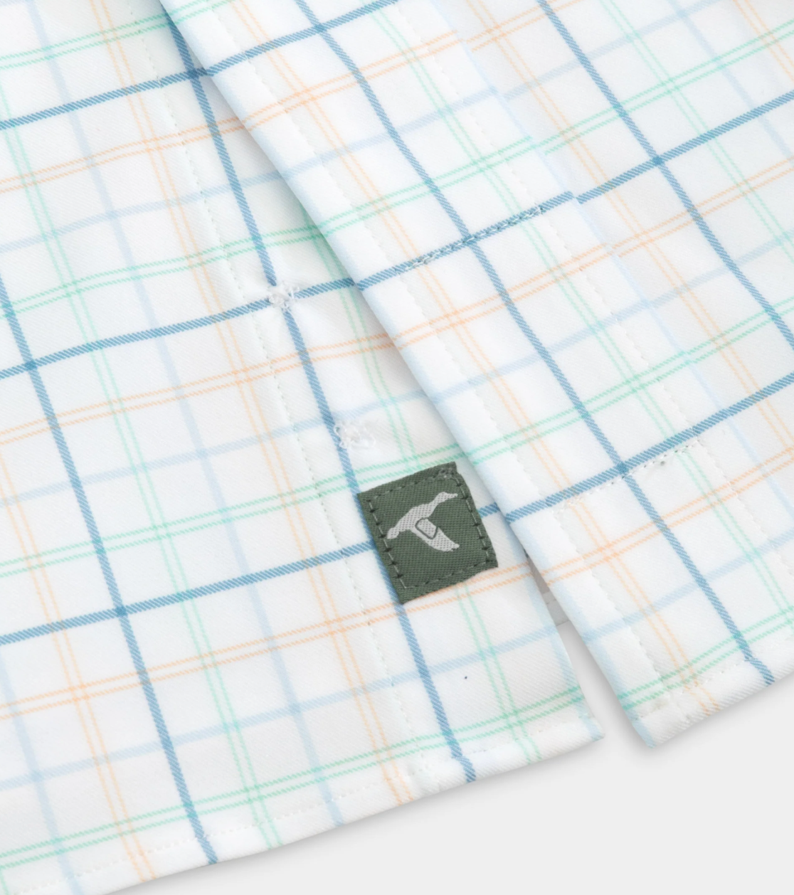 Hollows Performance Sport Shirt in Nantucket Breeze Plaid