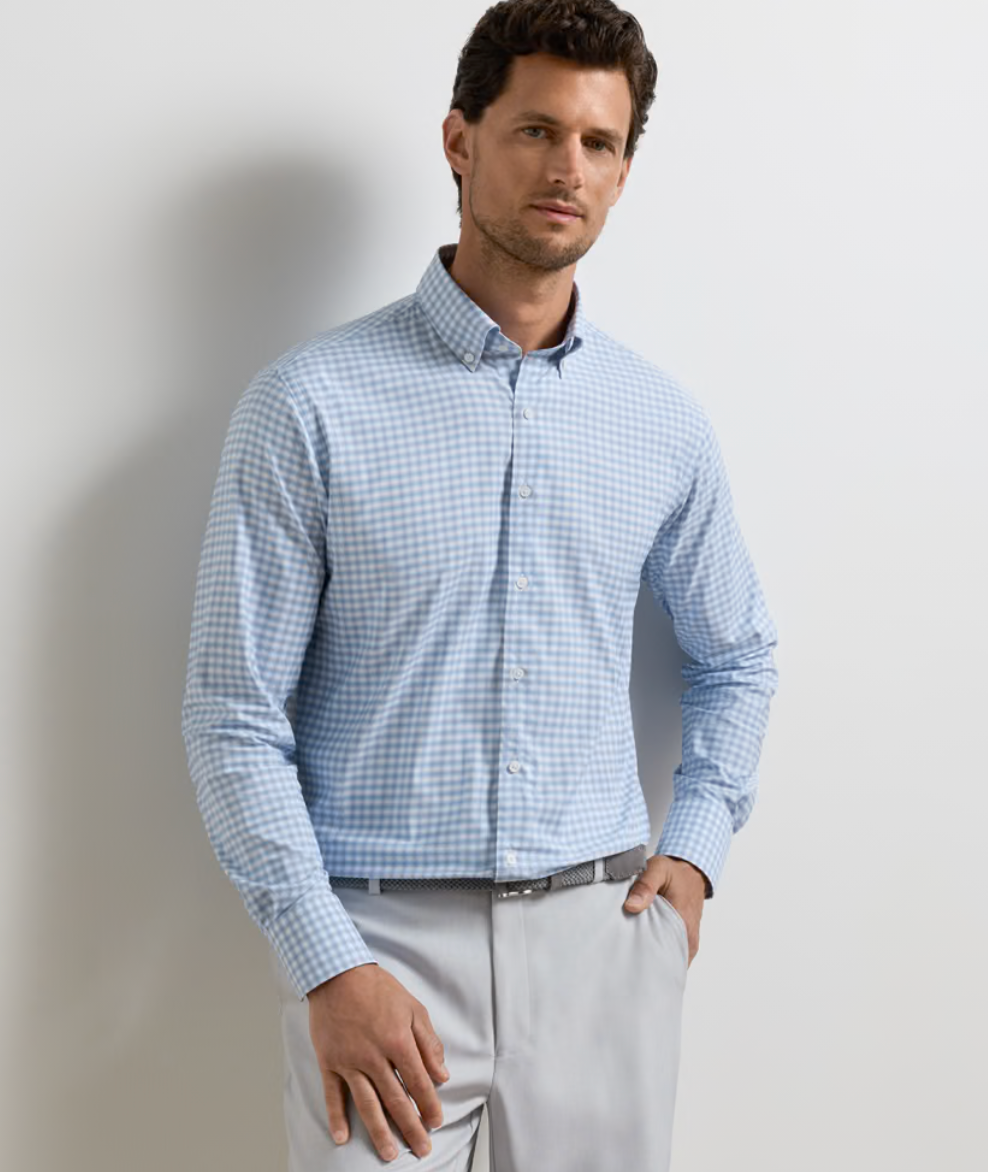 Lewis Performance Twill Sport Shirt