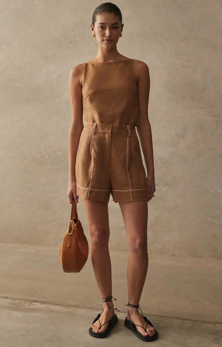 The Monte Shorts in Honey