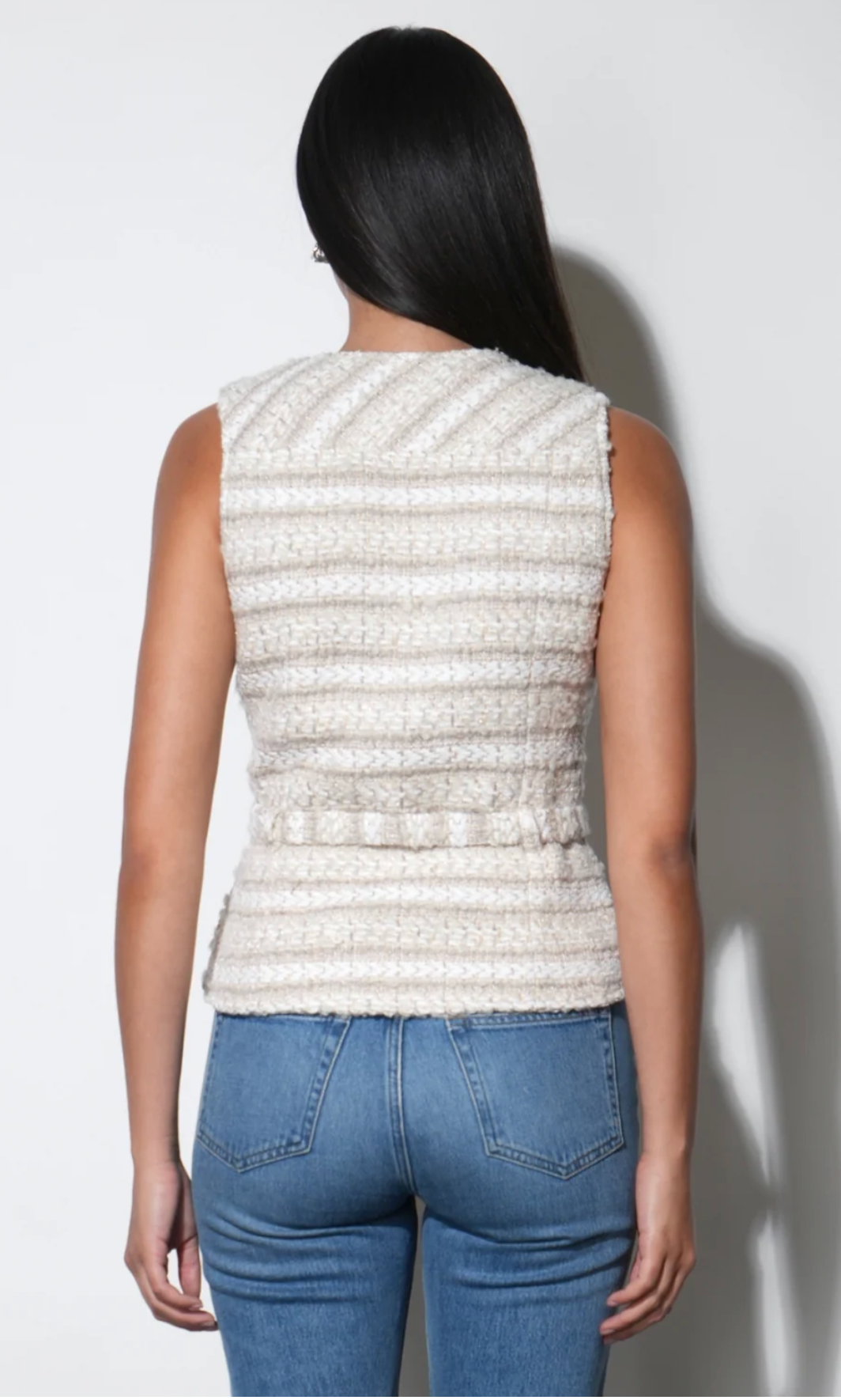 Greylin Toni Tweed Vest Top