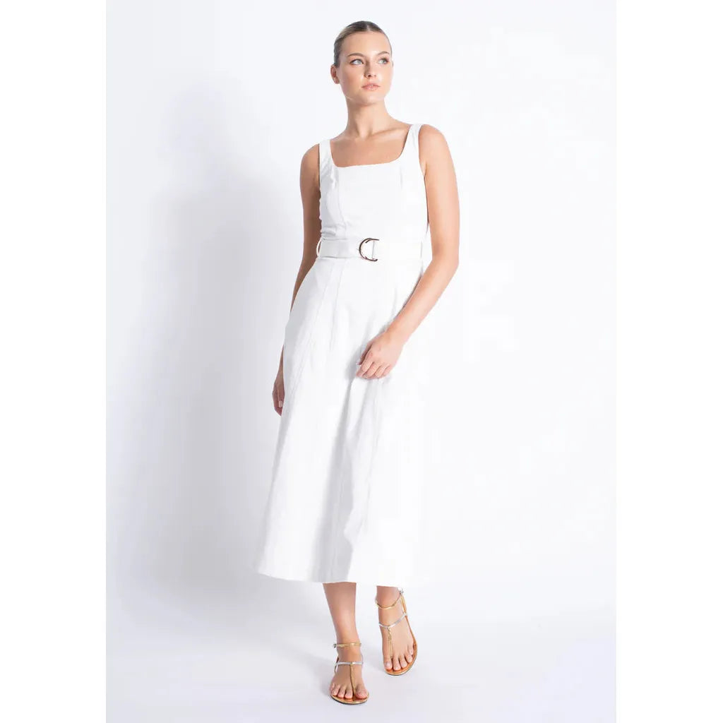Liliana Denim Midi Dress