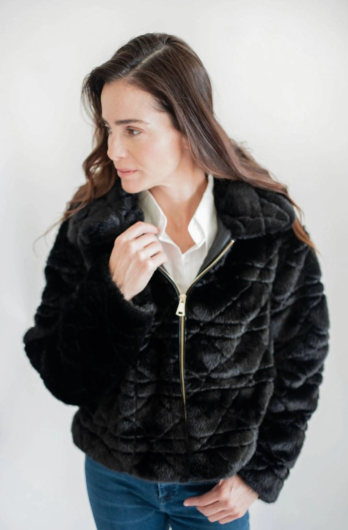 Quinn Faux Fur Jacket