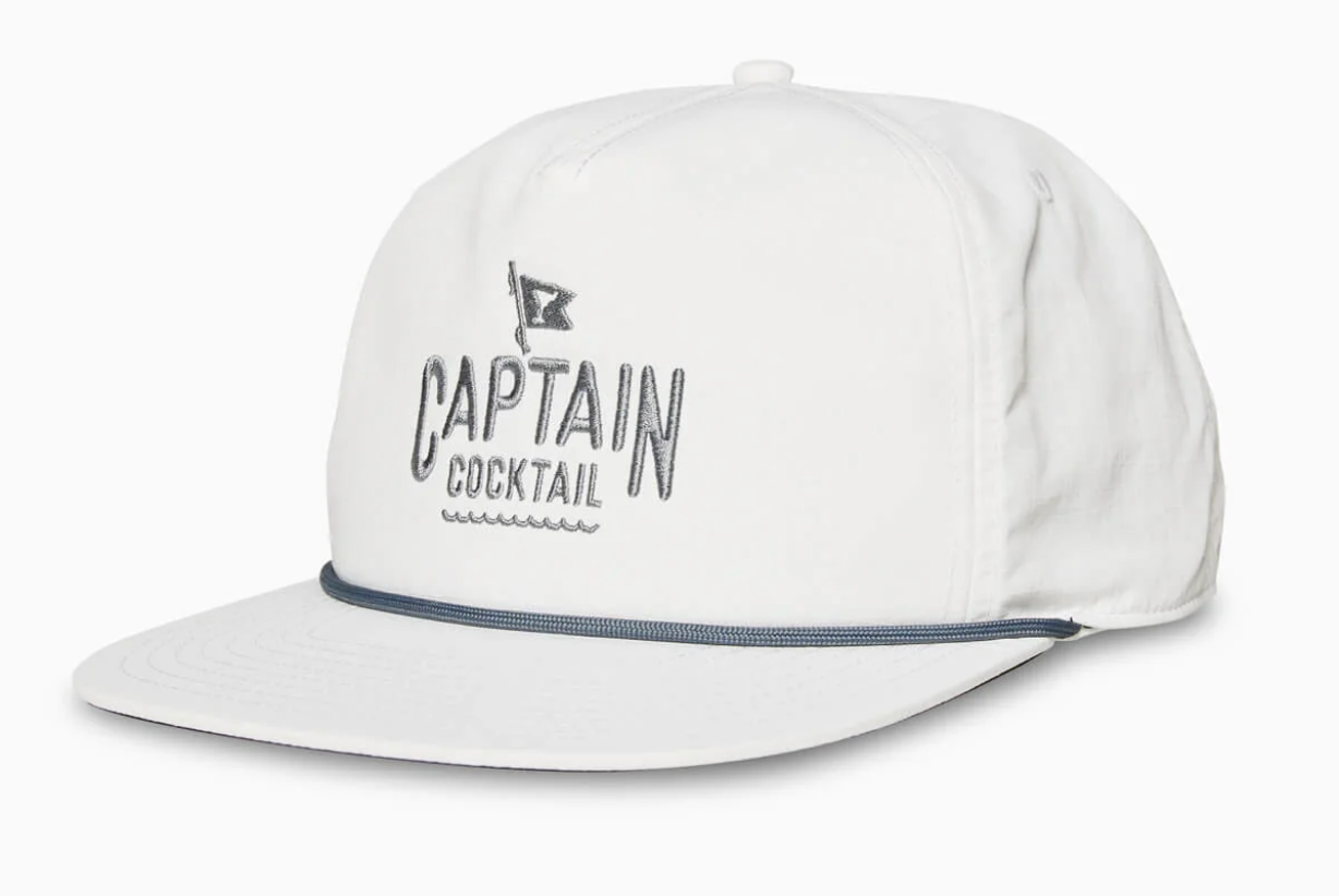 Salty-5 Panel Snapback Hat