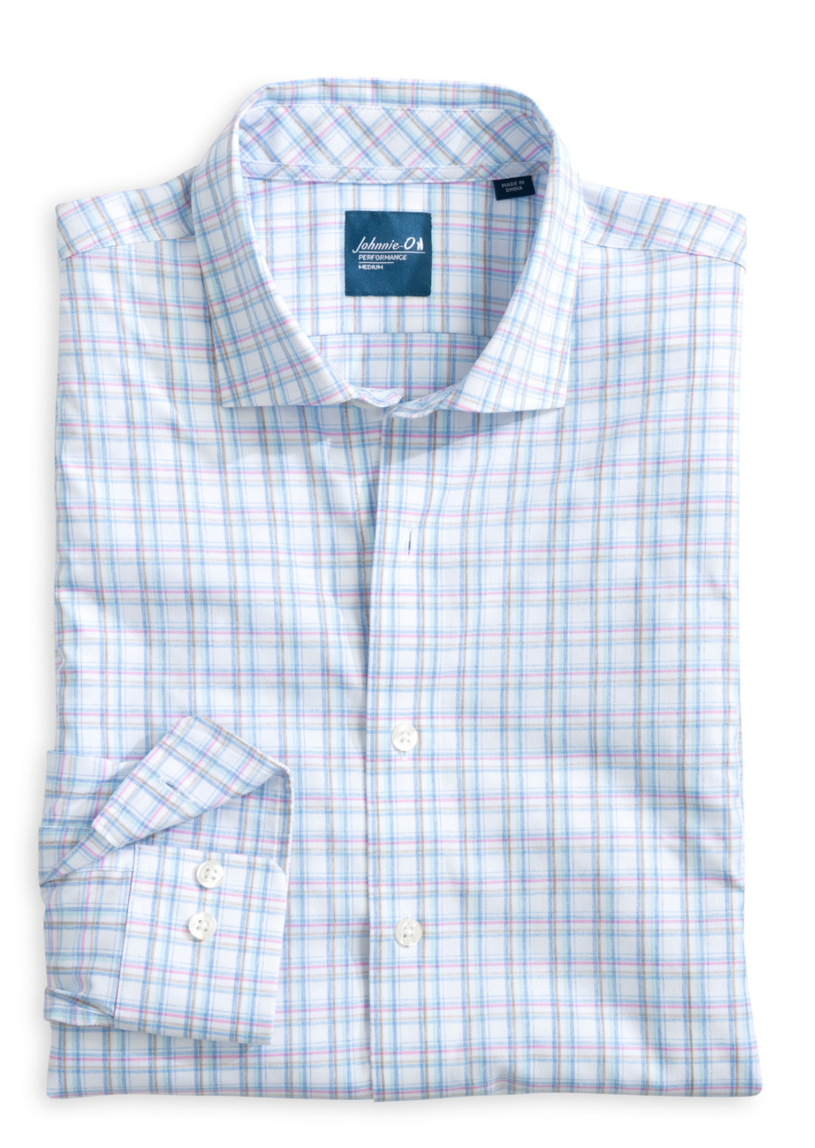 Salvadore Plaid Everyday Performance-Button Up Shirt