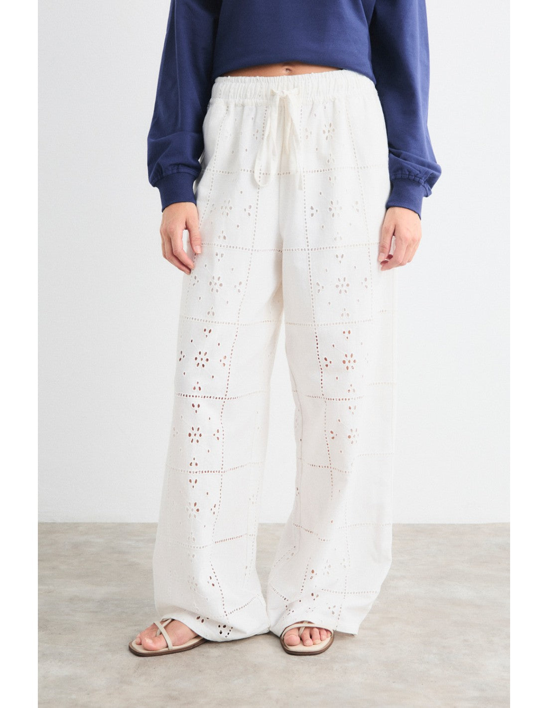 Java Trousers in White