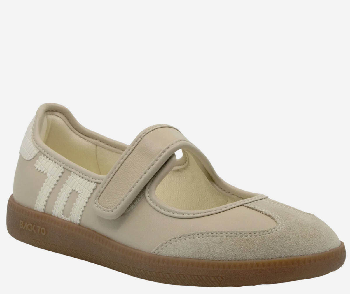 Aya in Beige Milk Sneakerina