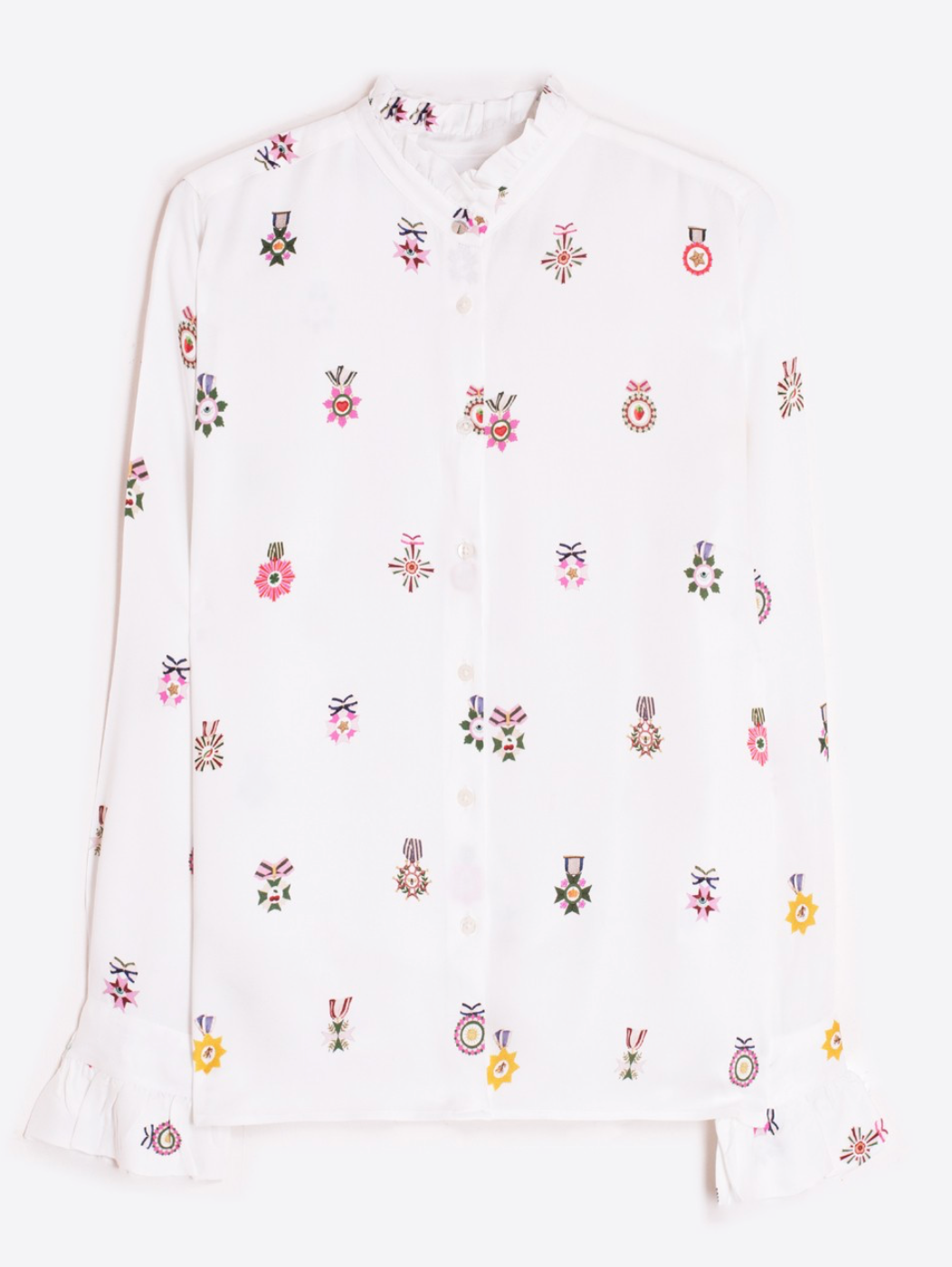 Shirt Nicola Escarapelas Print