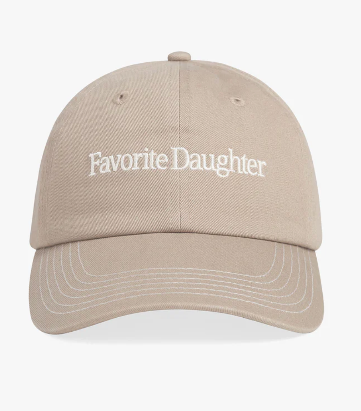 Classic Logo Baseball Hat in Taupe