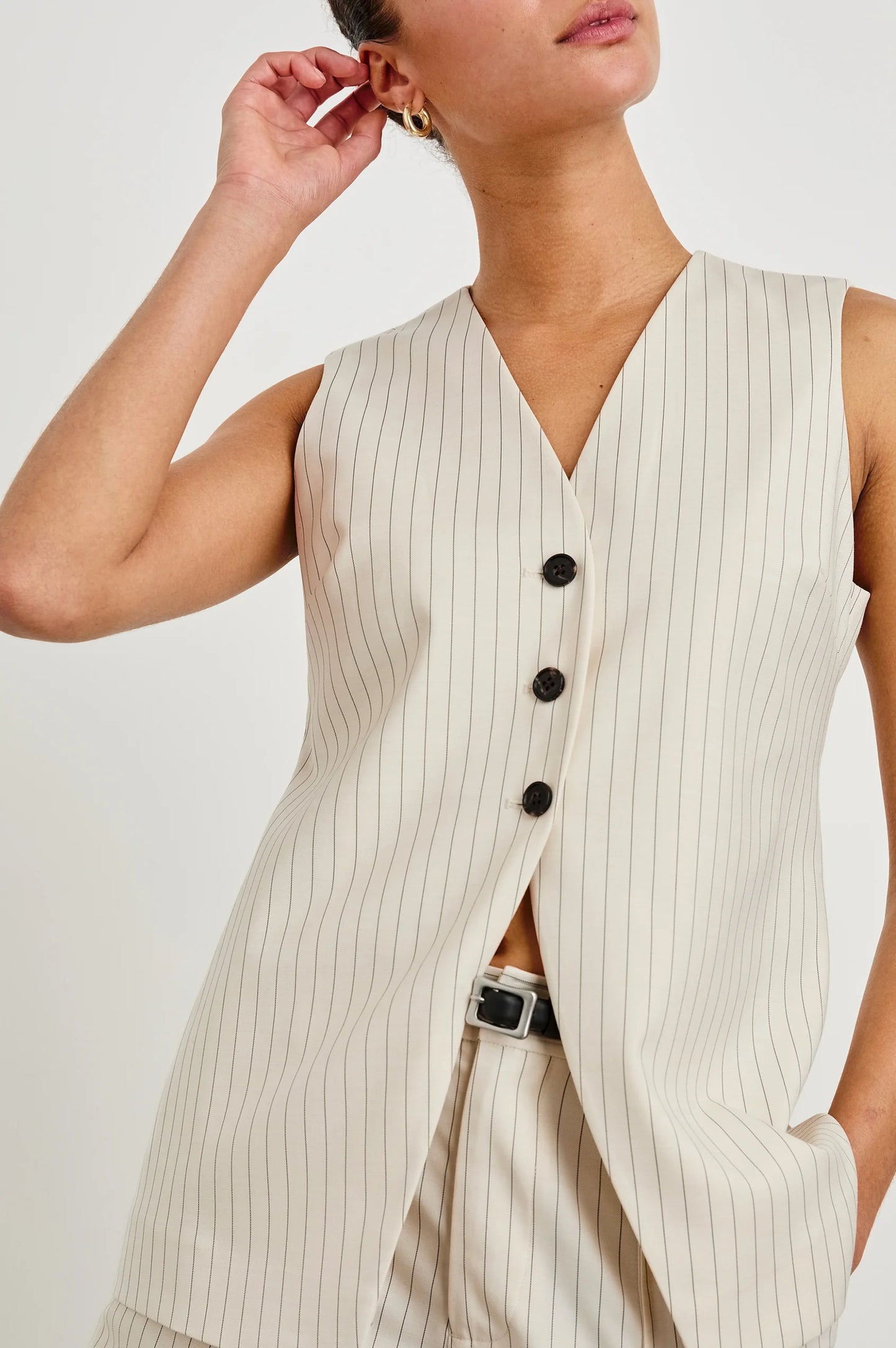Rails Mylah Birch Pinstriped Vest
