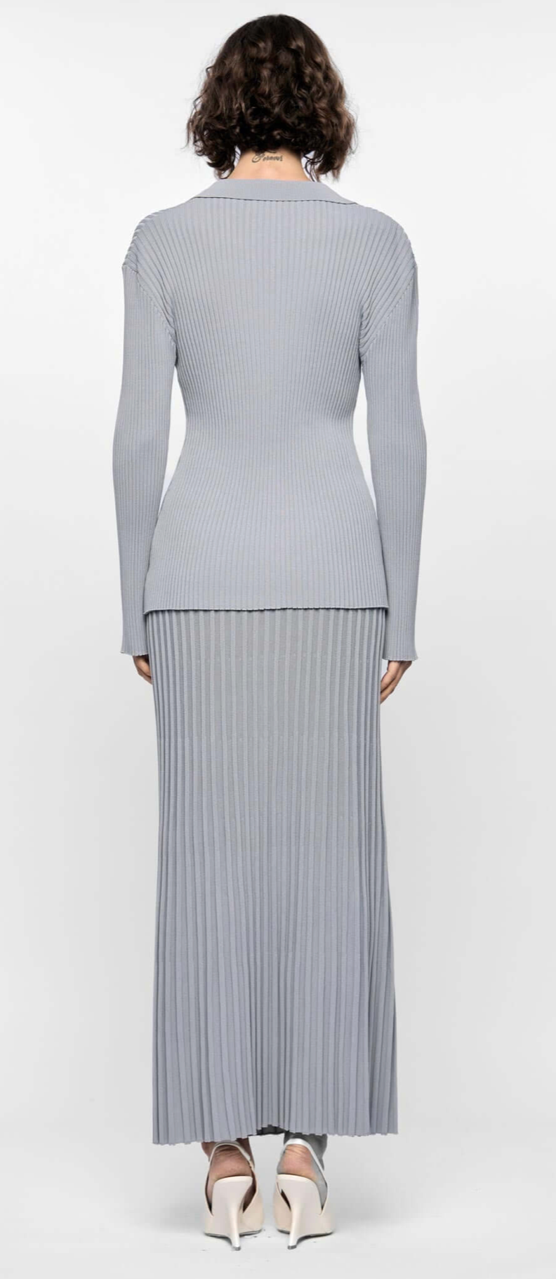 Vera Rib Knit Midi Skirt
