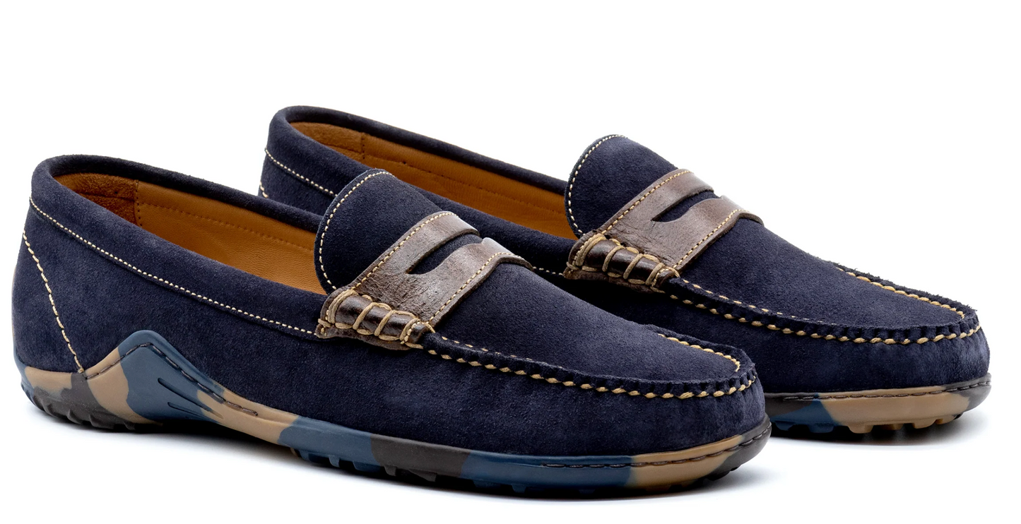 Bill Suede Penny Loafers