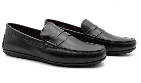 Bermuda Saddle Leather Penny Loafers