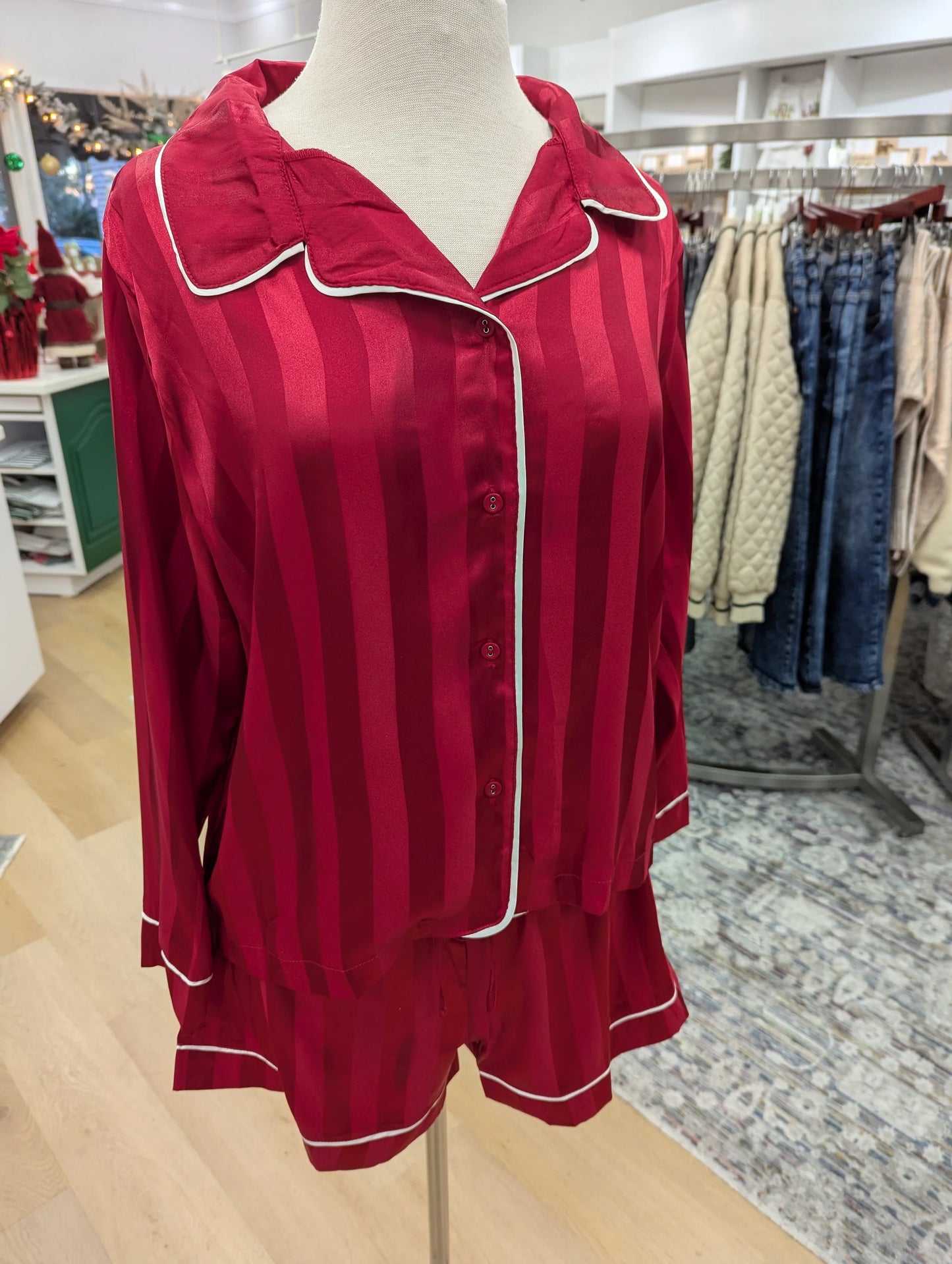 Satin PJ Set