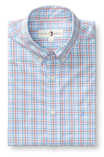 Performance Poplin Sport Shirt in Rosewood