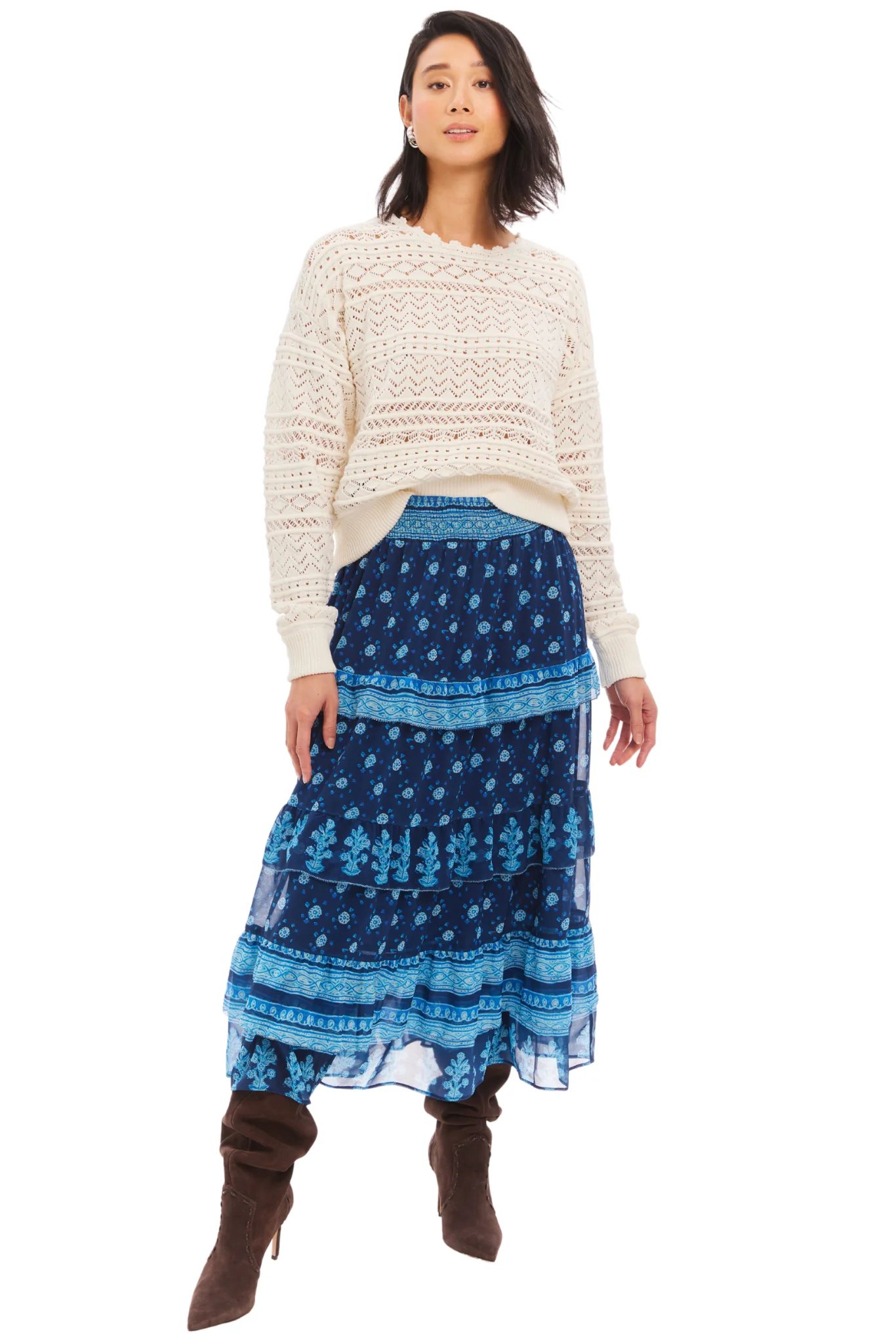 Valerie Midi Skirt