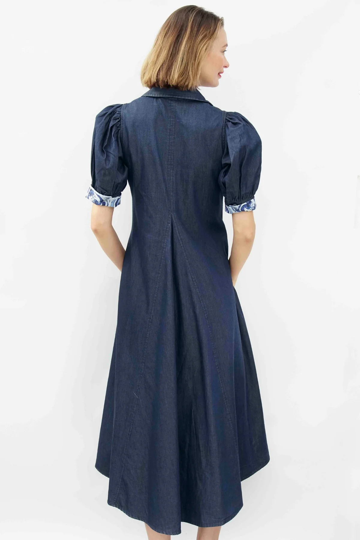 Trapeze Denim Dress