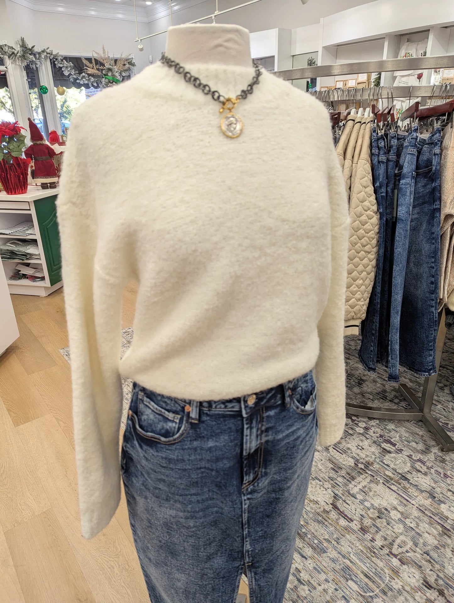 Cozy Round Neck Sweater