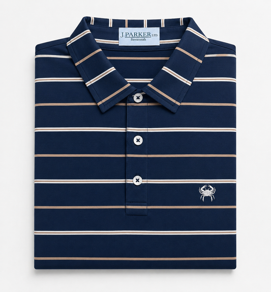 The Eagle Stripe Performance Polo
