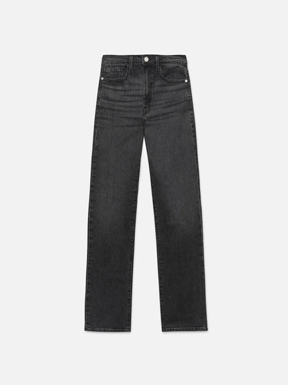 Le Jane Crop-High Rise Straight Jean