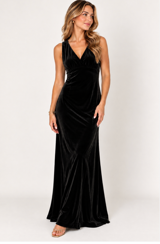 Tyler Boe Fiona Velvet Maxi