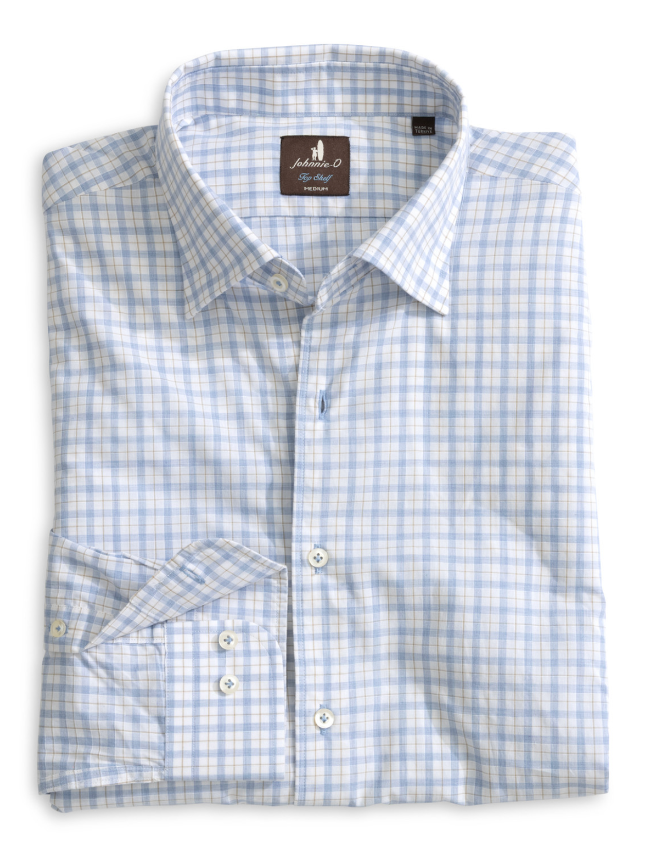Trauber Plaid Button-Up Shirt