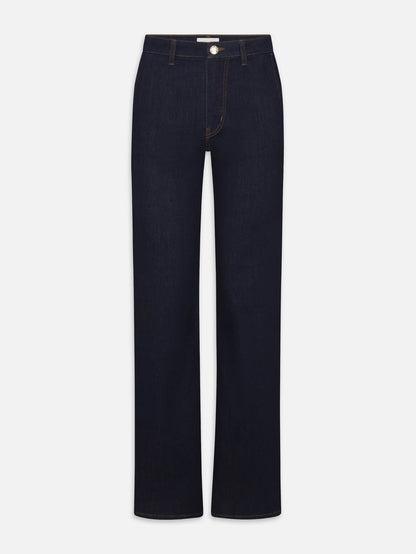 The Straight Trouser in Rinse