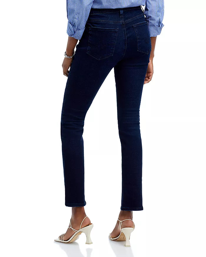 Mari-Mid Rise Slim Straight Jean in 3 Years Highrise