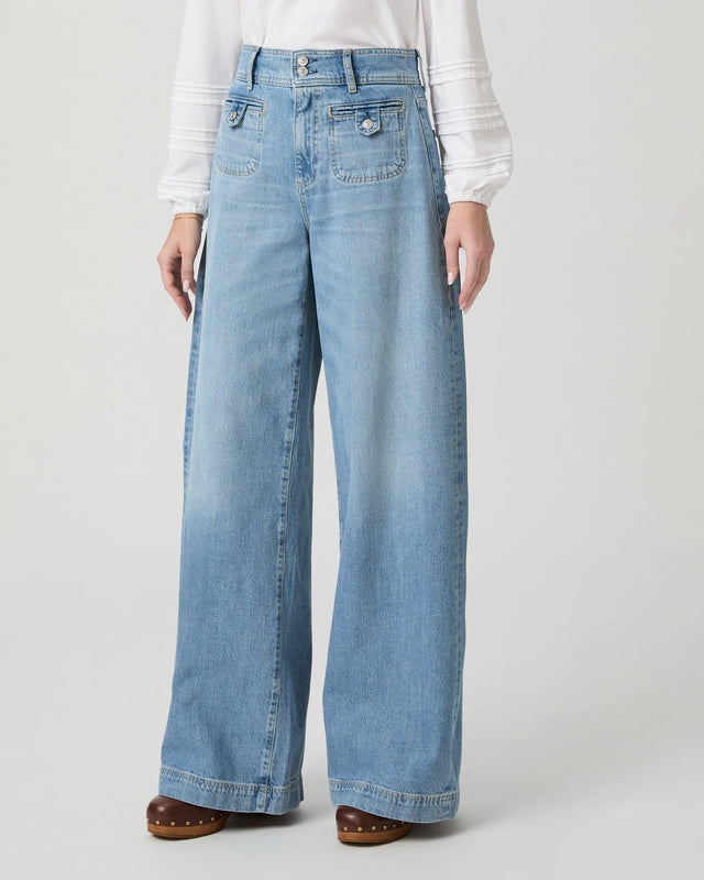 Cameron Wide Leg Jean in Sunshine