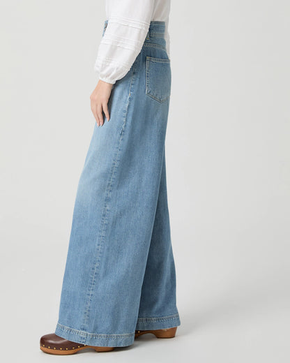 Cameron Wide Leg Jean in Sunshine