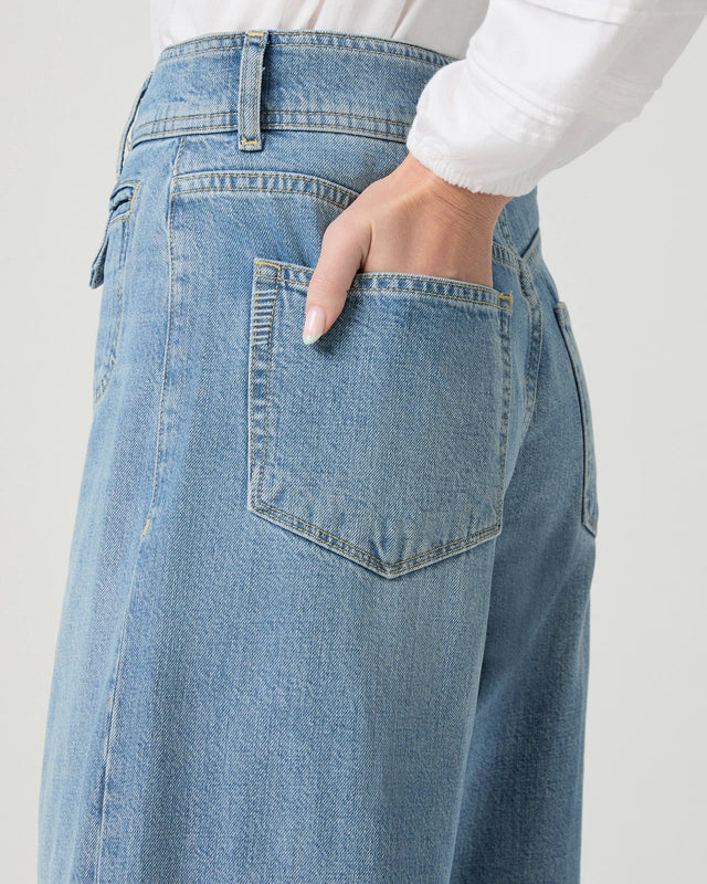 Cameron Wide Leg Jean in Sunshine