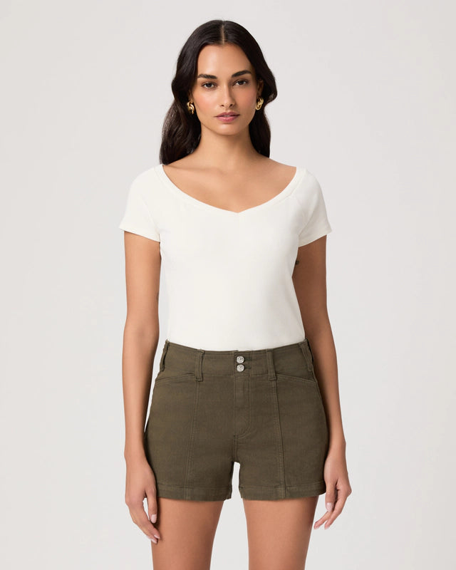 Olivia Short in Vintage Forest Moss