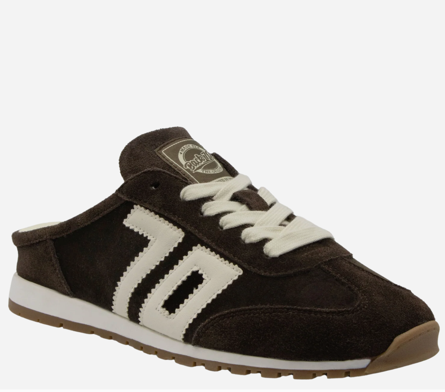 Venice W26 in Velvet Coffee Backless Sneakers