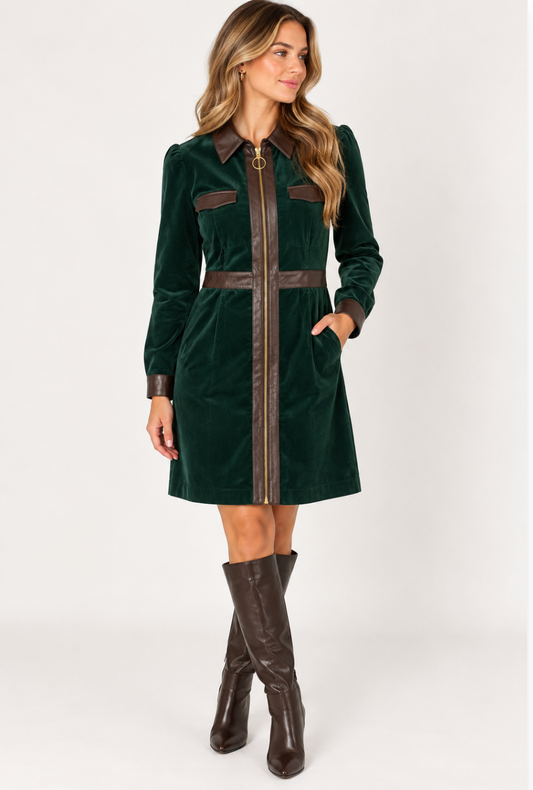 Tyler Boe Karine Dress w/ Trim