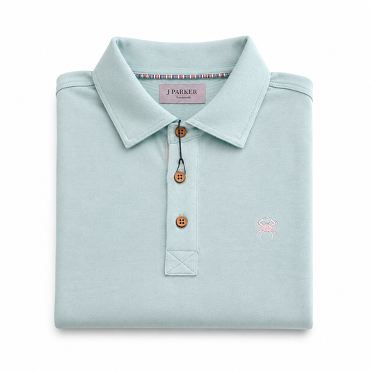 Something Blue Cotton Polo