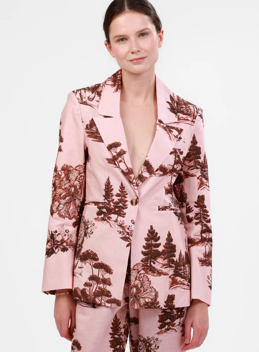 Las Sureñas Rose Landscape Blazer