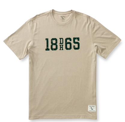 1865 Flocked Graphic T-Shirt-160th Anniversary Edition