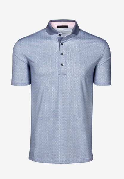 Pathfinder Short Sleeve Polo in Tide