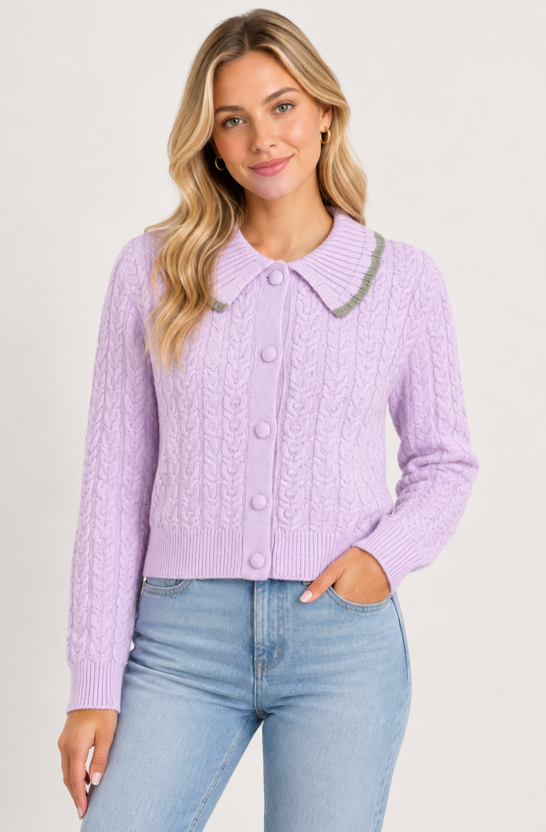 Lilla P Polo Cardigan