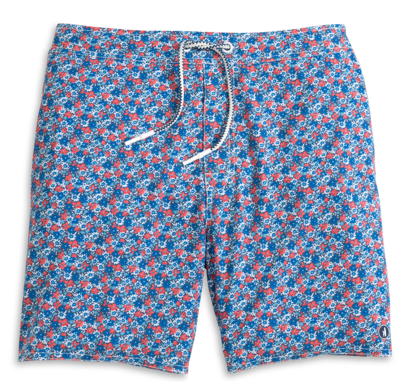 Half Elastic 7" Swim Trunks in Freesia
