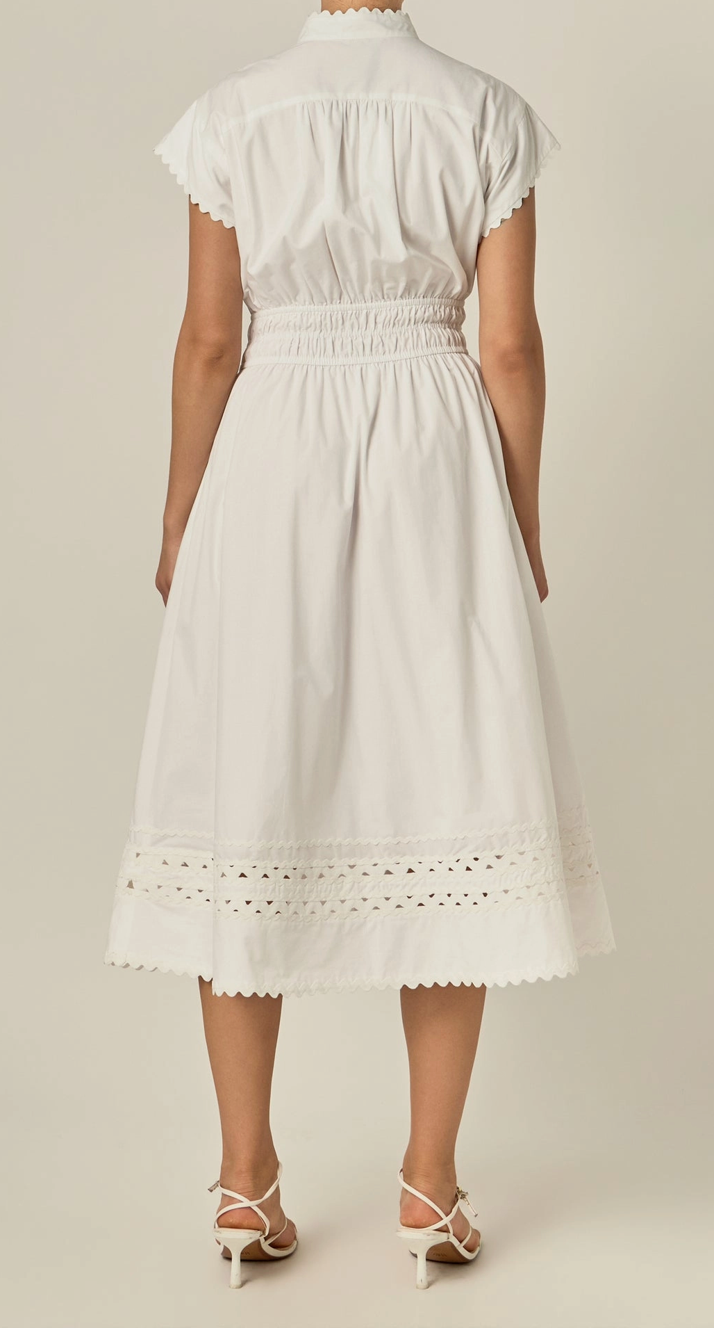 The Hampton Short Sleeve Midi Dress