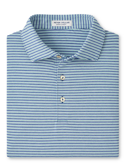 Owens Performance Jersey Polo in Bluebird
