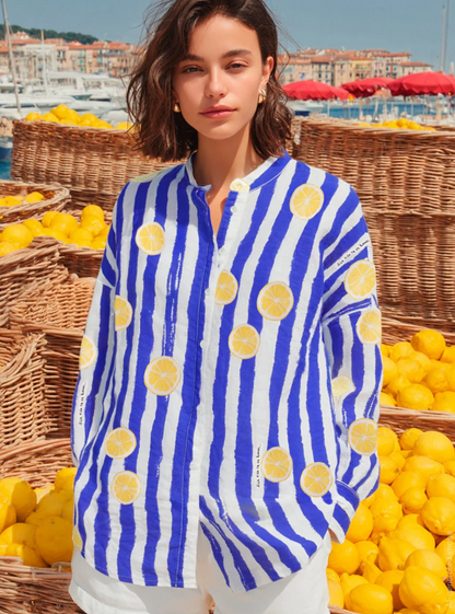 Striped Lemon Shirt