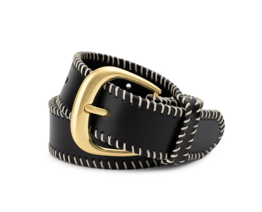 The Viano Belt-Black